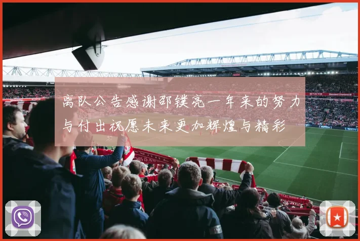 离队公告感谢邵镤亮一年来的努力与付出祝愿未来更加辉煌与精彩